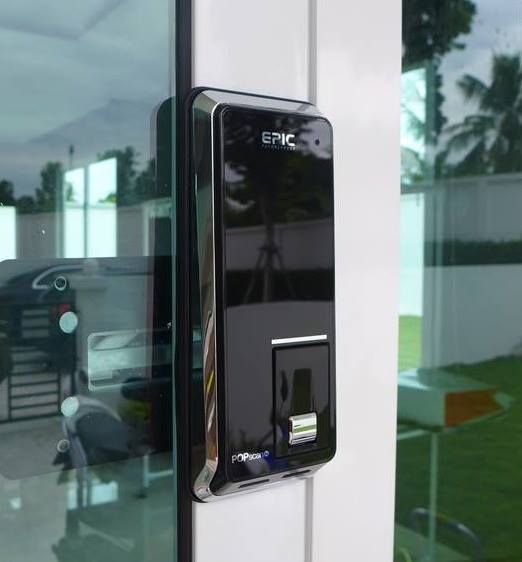 khóa vân tay Epic Popscan cho cửa lùa