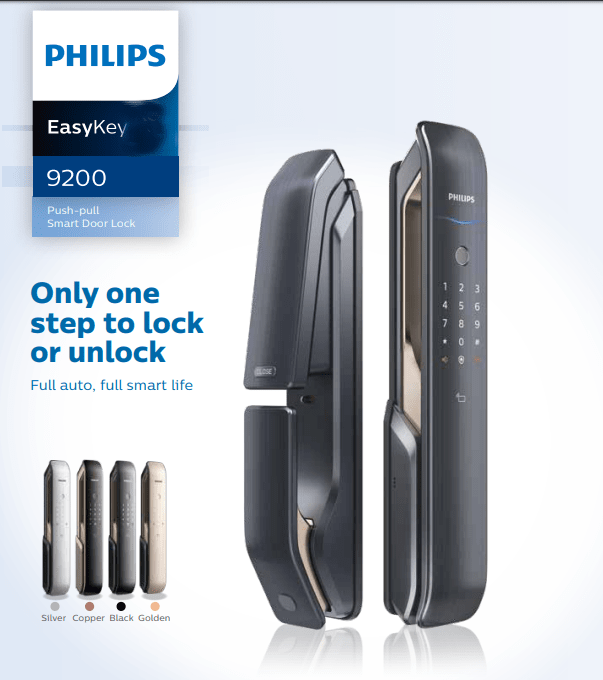 khóa cửa Philips Easykey 9200 Push pull min